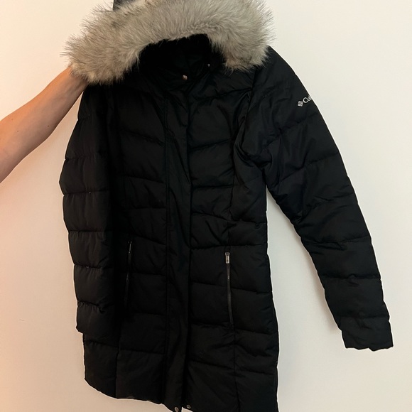 Columbia winter jacket size s, black - Picture 2 of 3
